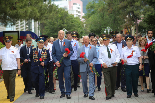 В Геленджике почтили память погибших в годы Великой Отечественной войны