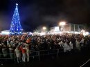 Геленджичане впервые встретили Новый год на главной площади курорта