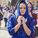 1000 синих платочков закупили в Геленджике организаторы акции «Синий платочек»