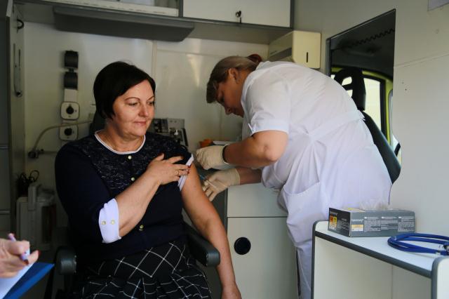 2, 3 и 4 ноября сделать бесплатную прививку от гриппа можно будет сделать прямо в центре Геленджика