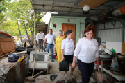Первый заместитель главы Геленджика Денис Полуянов посетил семьи, дети которых оказались в социально-реабилитационном центре для несовершеннолетних