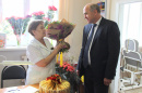 Виктор Хрестин поздравил заслуженного врача Геленджика с юбилеем