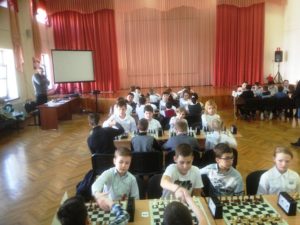 Муниципальный этап краевых соревнований  по шахматам «Белая ладья» среди команд общеобразовательных учреждений
