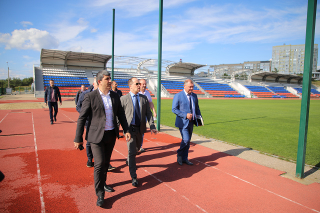 Краевой министр физической культуры и спорта с рабочим визитом посетил Геленджик