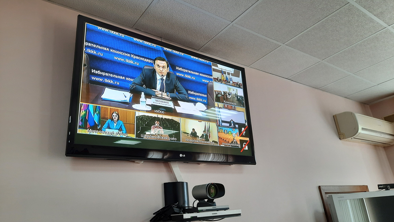 Избирательная комиссия Краснодарского края  провела расширенное планерное совещание  в режиме видеосвязи с избирательными комиссиями Краснодарского края