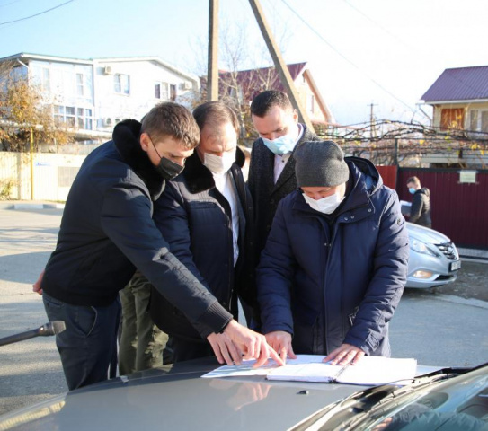 Депутаты Думы проверили, как ведется газификация Архипо-Осиповки