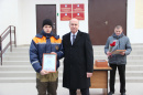 Виктор Хрестин поздравил спасателей с профессиональным праздником