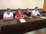 Члены Молодежного Общественного Совета при ТИК Геленджикская приняли участие в сессии Думы муниципального образования город-курорт Геленджик
