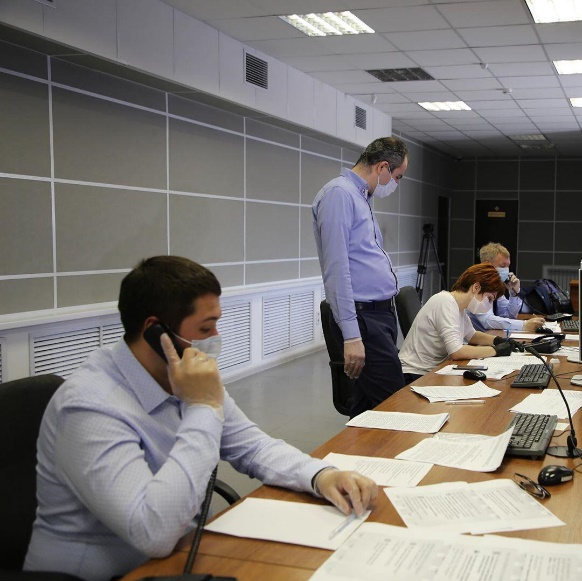 Члены Молодежного Общественного Совета при территориальной избирательной комиссии Геленджикская приняли участие в работе call-центра по коронавирусу. 