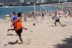 Турнир по пляжному футболу «Кубок молодежи Геленджика»